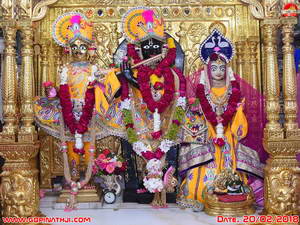 Shree Gopinathji Maharaj Daily Darshan 20  February 2018