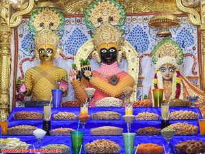 શ્રી ગોપીનાથજી મહારાજ ને ધરાયેલ સુકામેવા ભોગ ના દર્શન