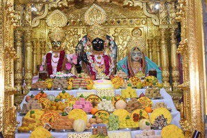 અન્નકોટ દર્શન :ગઢપુર મા શ્રી હરિકૃષ્ણ મહારાજ નો 159મો વાર્ષિક પાટોત્સવ