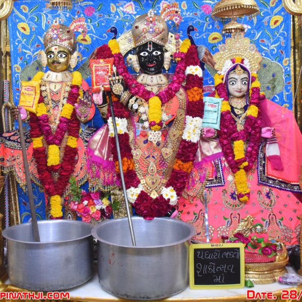 Shree Gopinathji Maharaj Daily Darshan 28 Desember 2017